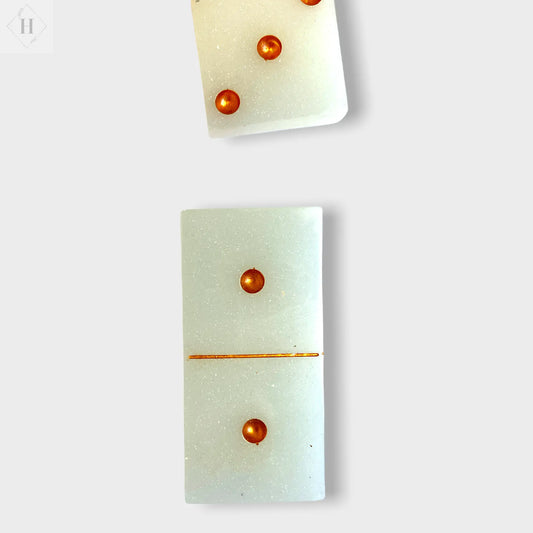 Domino sæt i resin Handmade Hygge