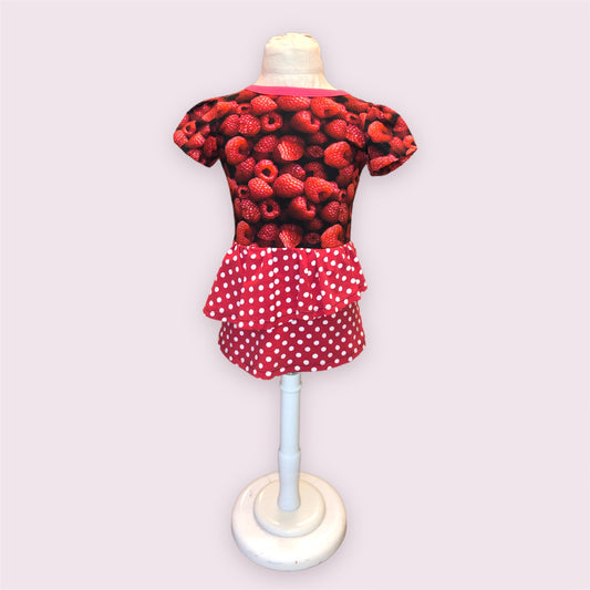 Kjole str 98 - hindbær Aldrig2ens