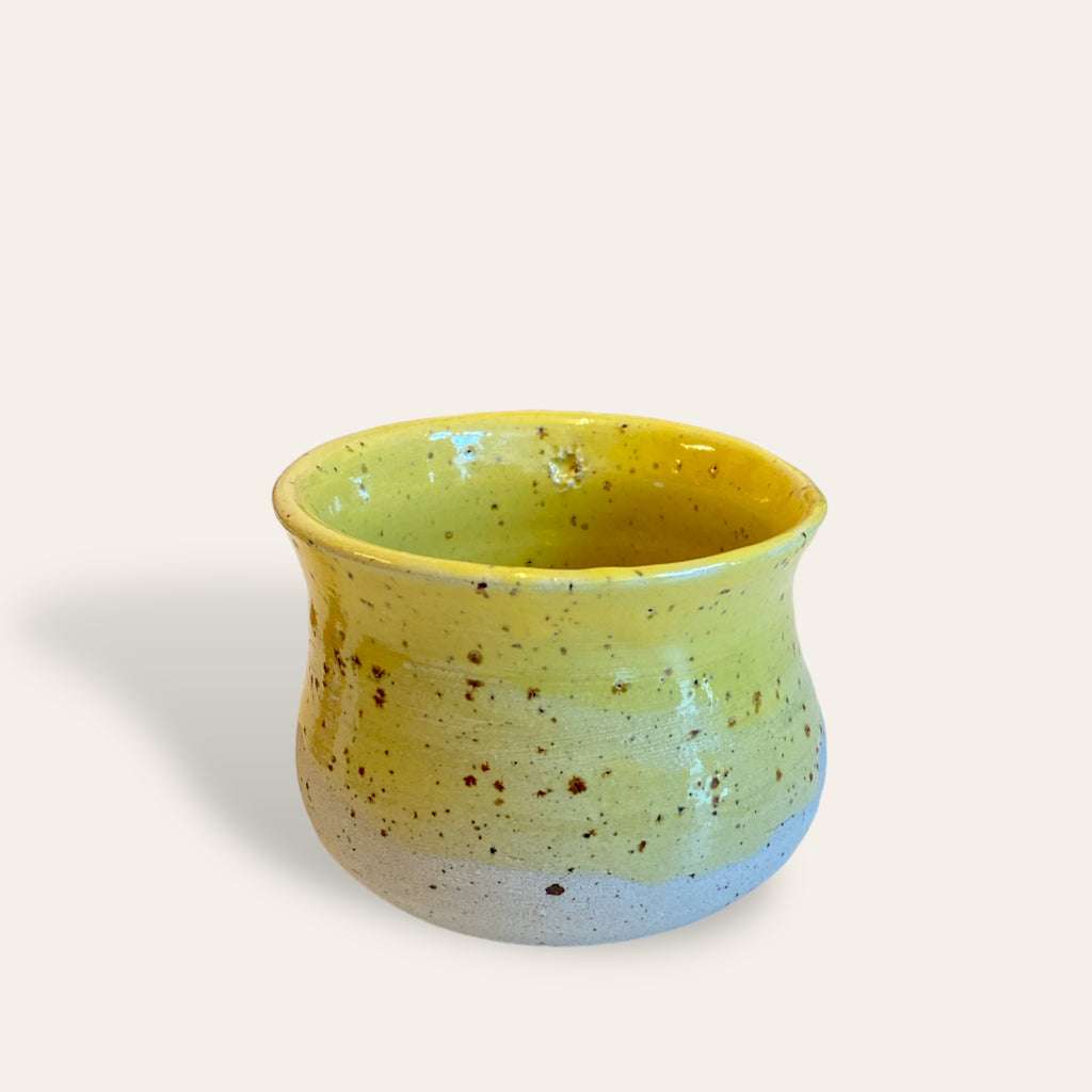 Lille keramik skål - gul Charlottes keramik-mak