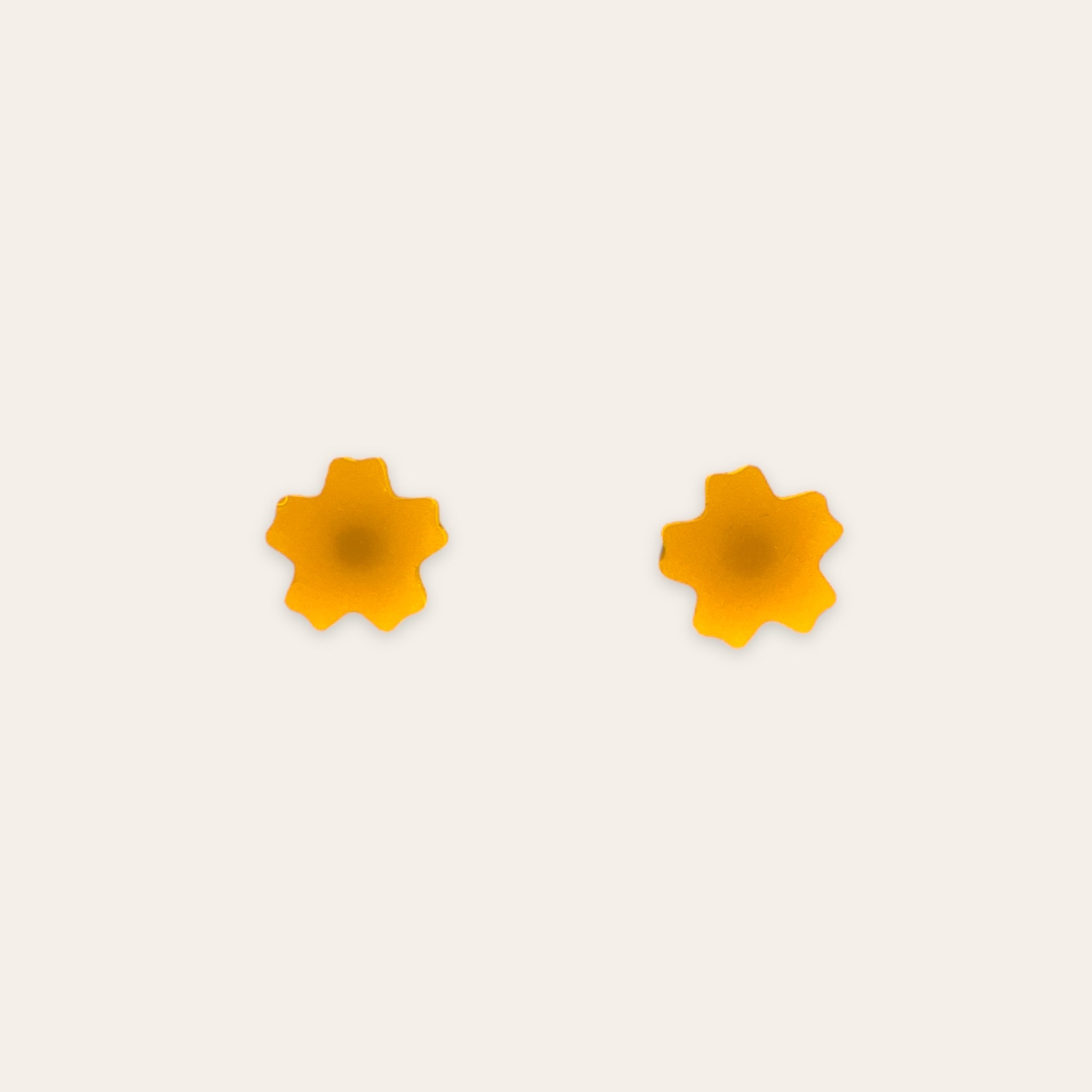 Ørestikkere - gul blomst Creatrivi