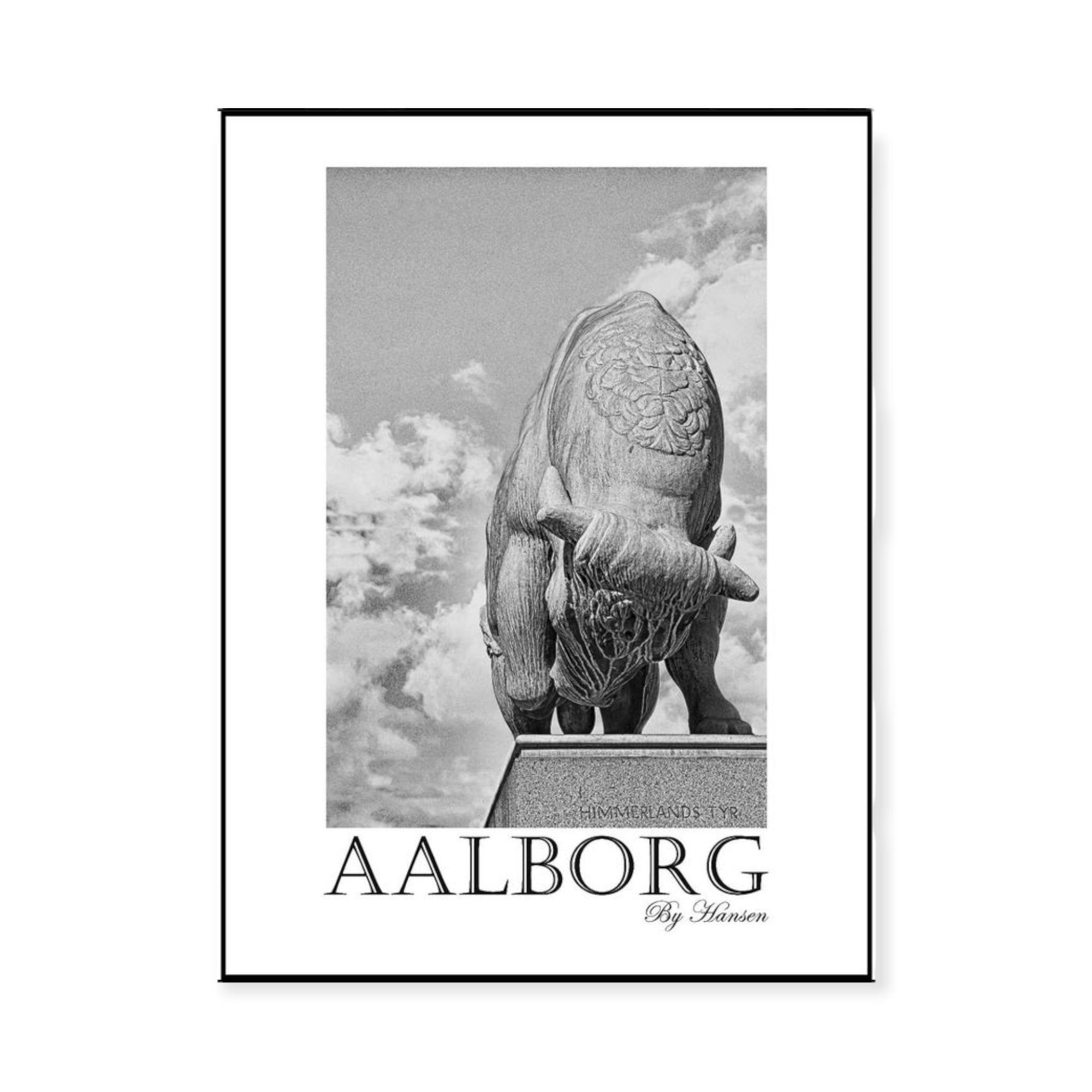 City posters - Aalborg tyren Hansen posters