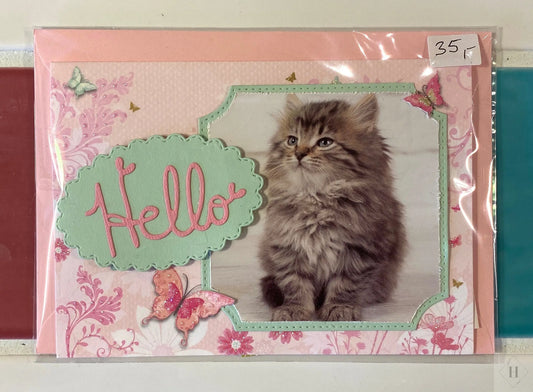 Hello - kort Helle Vang