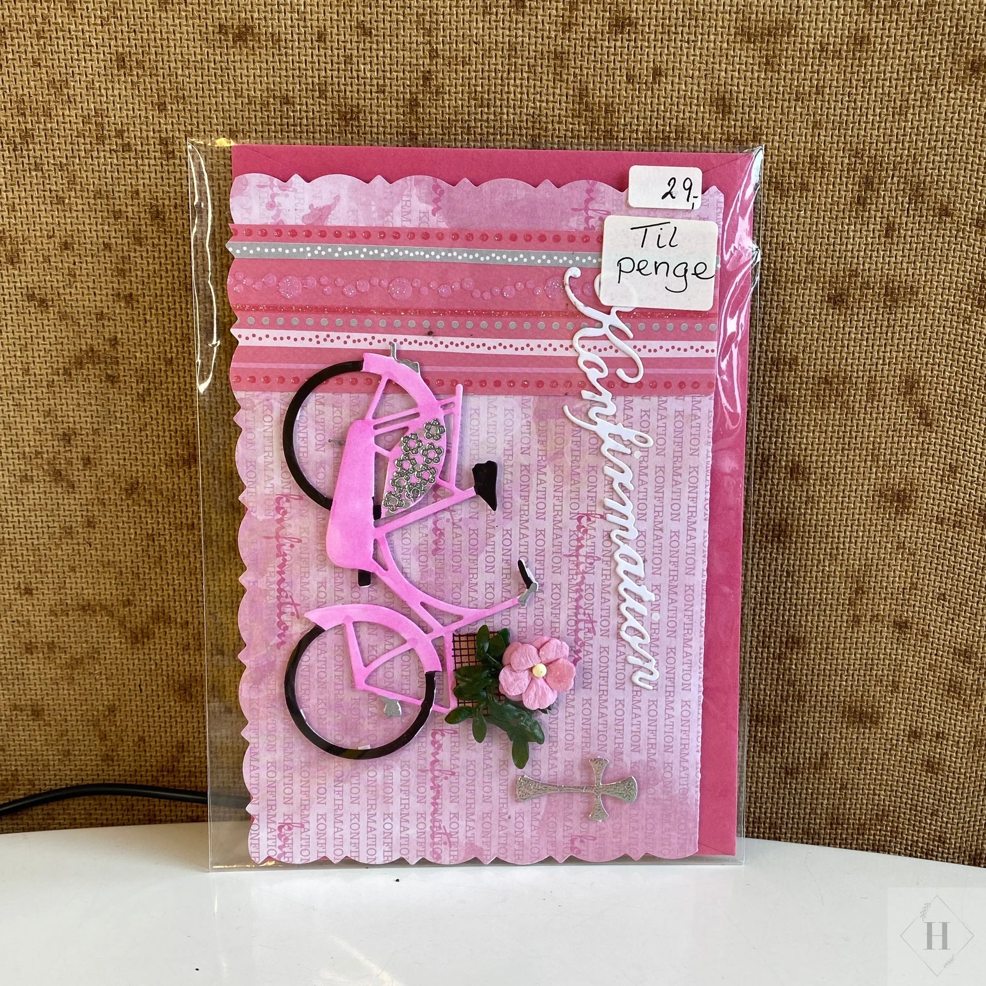 3D konfirmations kort Helle Vang