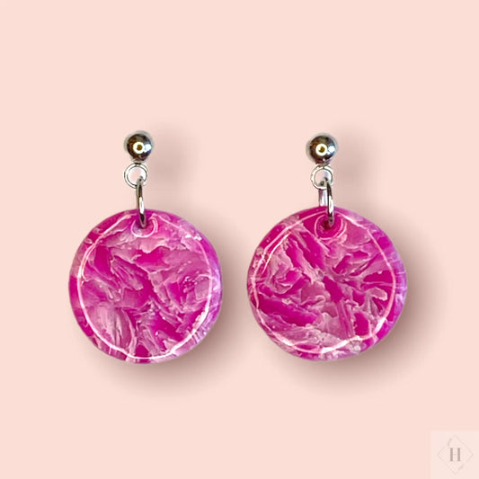 Ørestikkere med marmor effekt Creatrivi