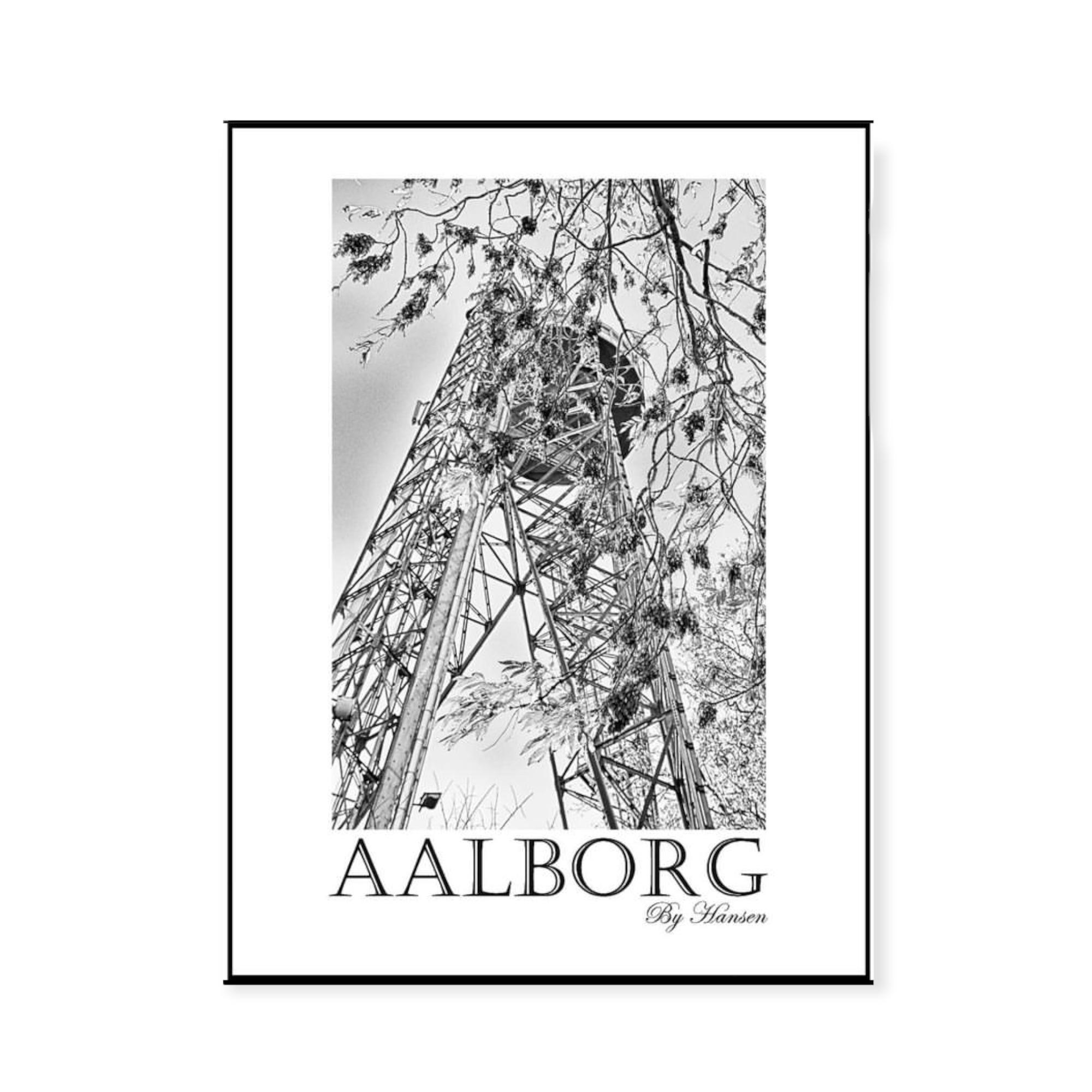 City posters - Aalborgtårnet Hansen posters