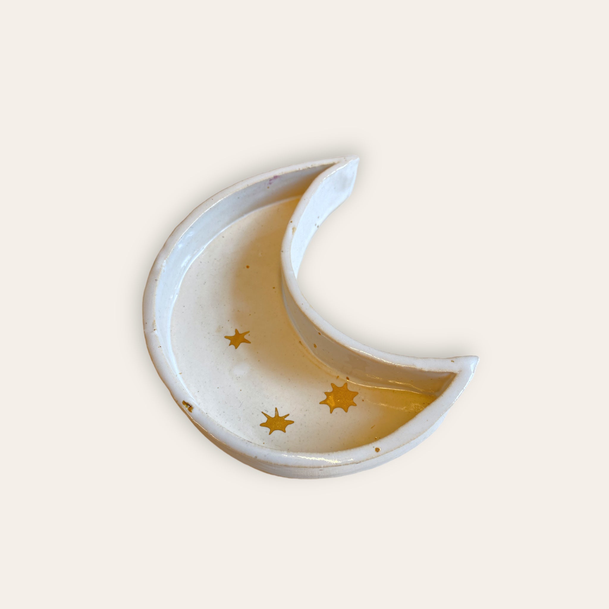 Smykkemåne i keramik Charlottes keramik-mak