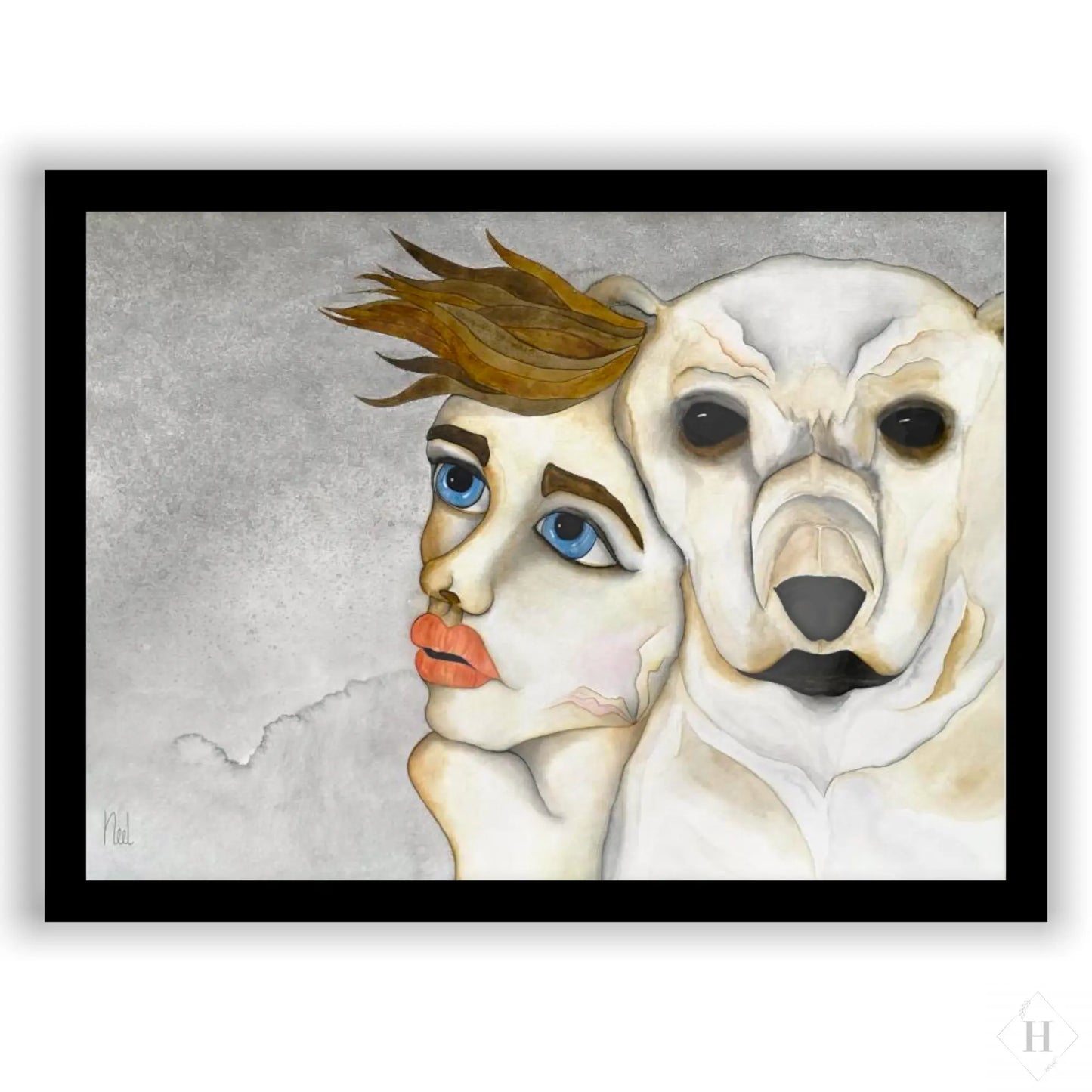 Kunstprint - hope ArtbyNeel