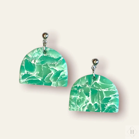 Ørestikkere med marmor effekt Creatrivi