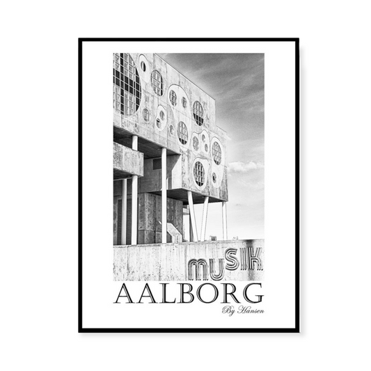 City posters - Aalborg musikkens hus Hansen posters