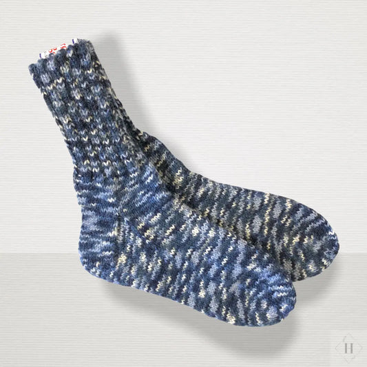 Strikkede strømper str 32/33 Håndlavet af