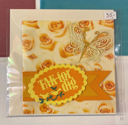 Tak for dig - kort Helle Vang