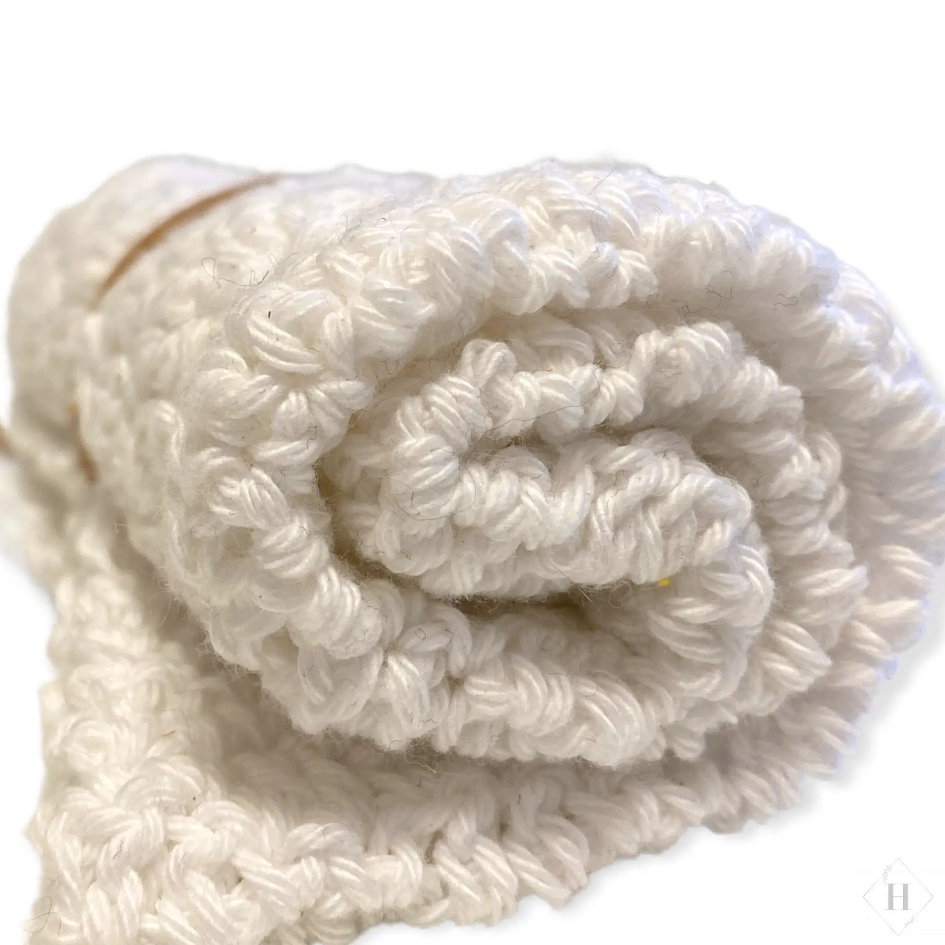 Hæklede klude m/læderstrop Unika Nord