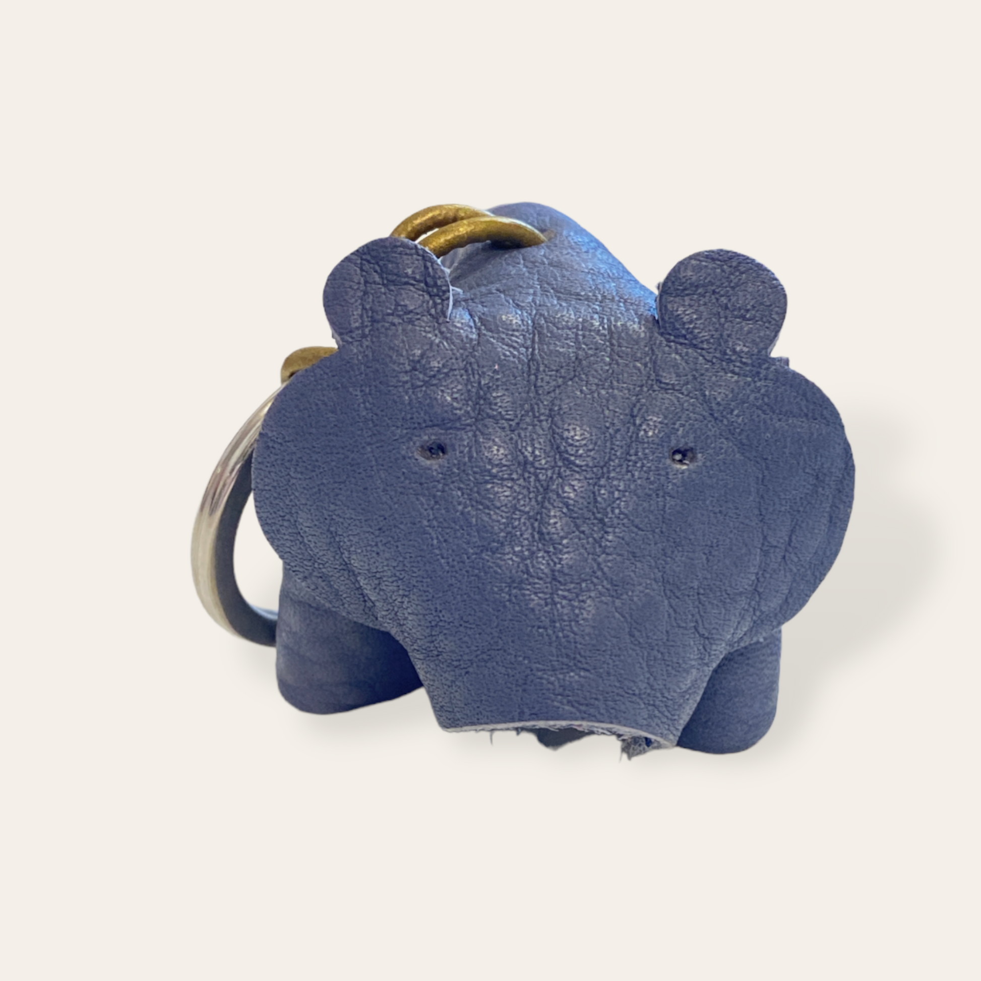 Læder nøglering - Bjørn (flere varianter) Unika Nord