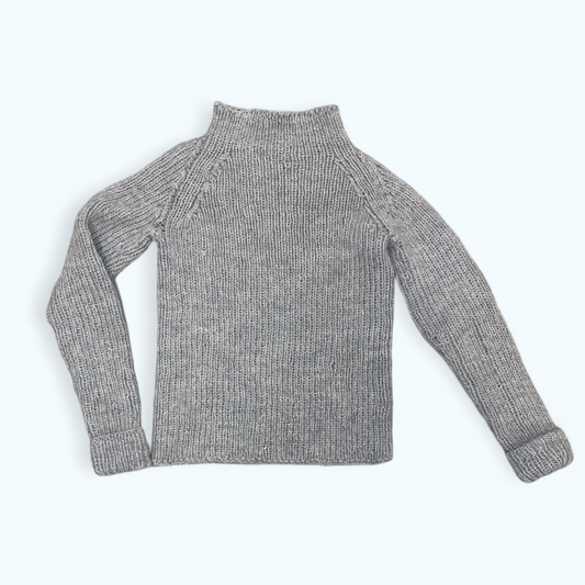 Strikket trøje i angora uld Jannie Engvad