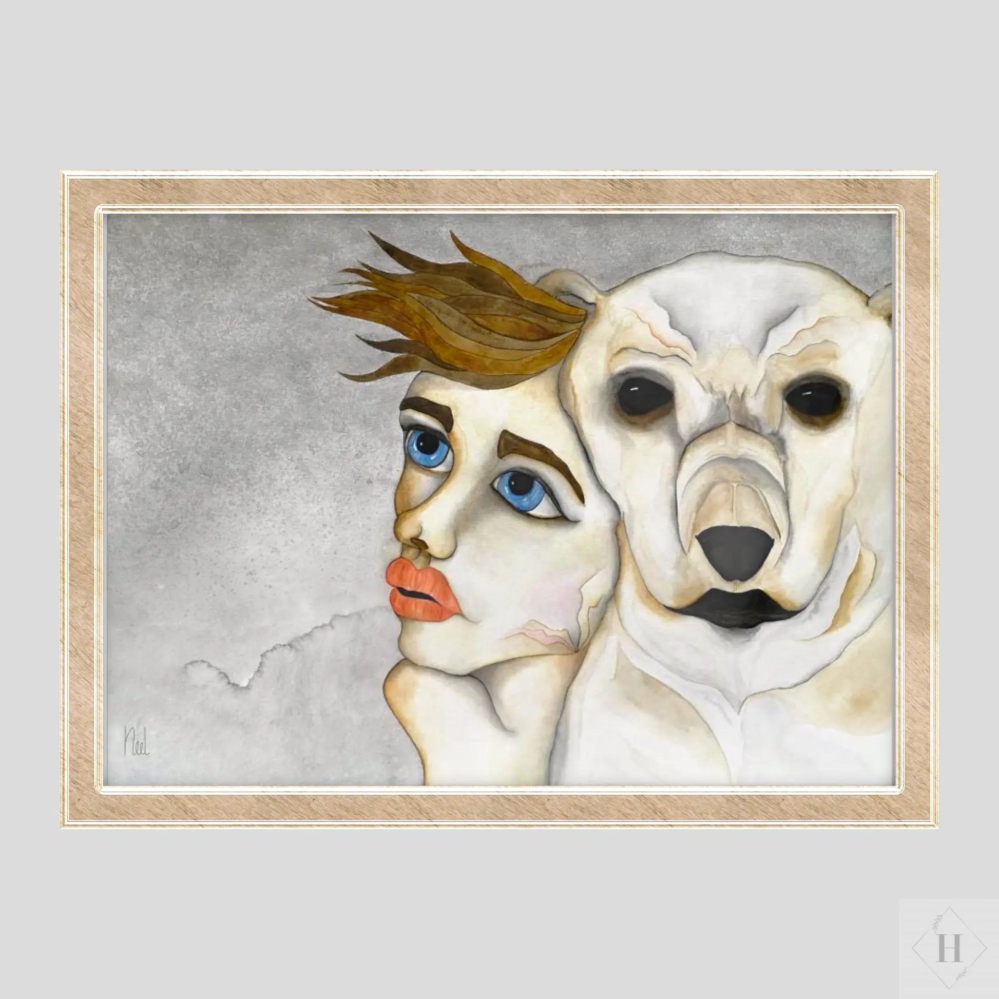 Kunstprint - hope ArtbyNeel