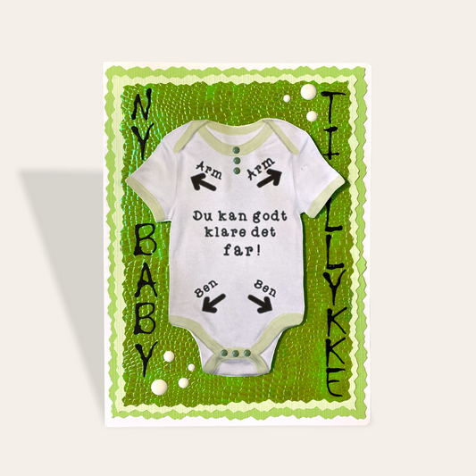 Kort til den nybagte far Helle Vang