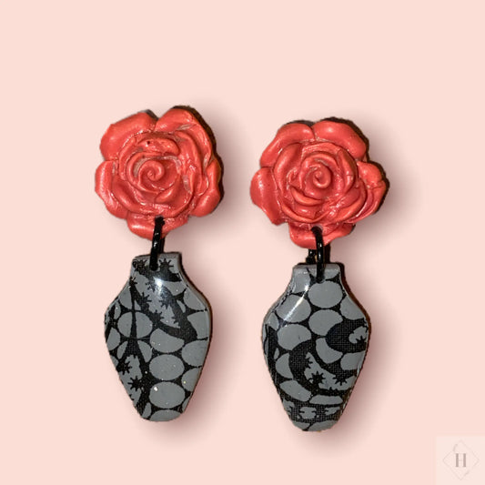 Ørestikker - vase Øjenguf