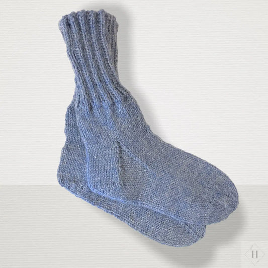 Strikkede strømper str 26/27 Håndlavet af