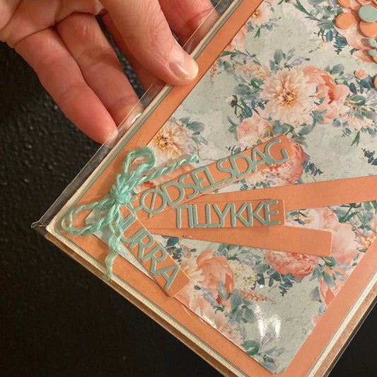 Fødselsdags kort Helle Vang