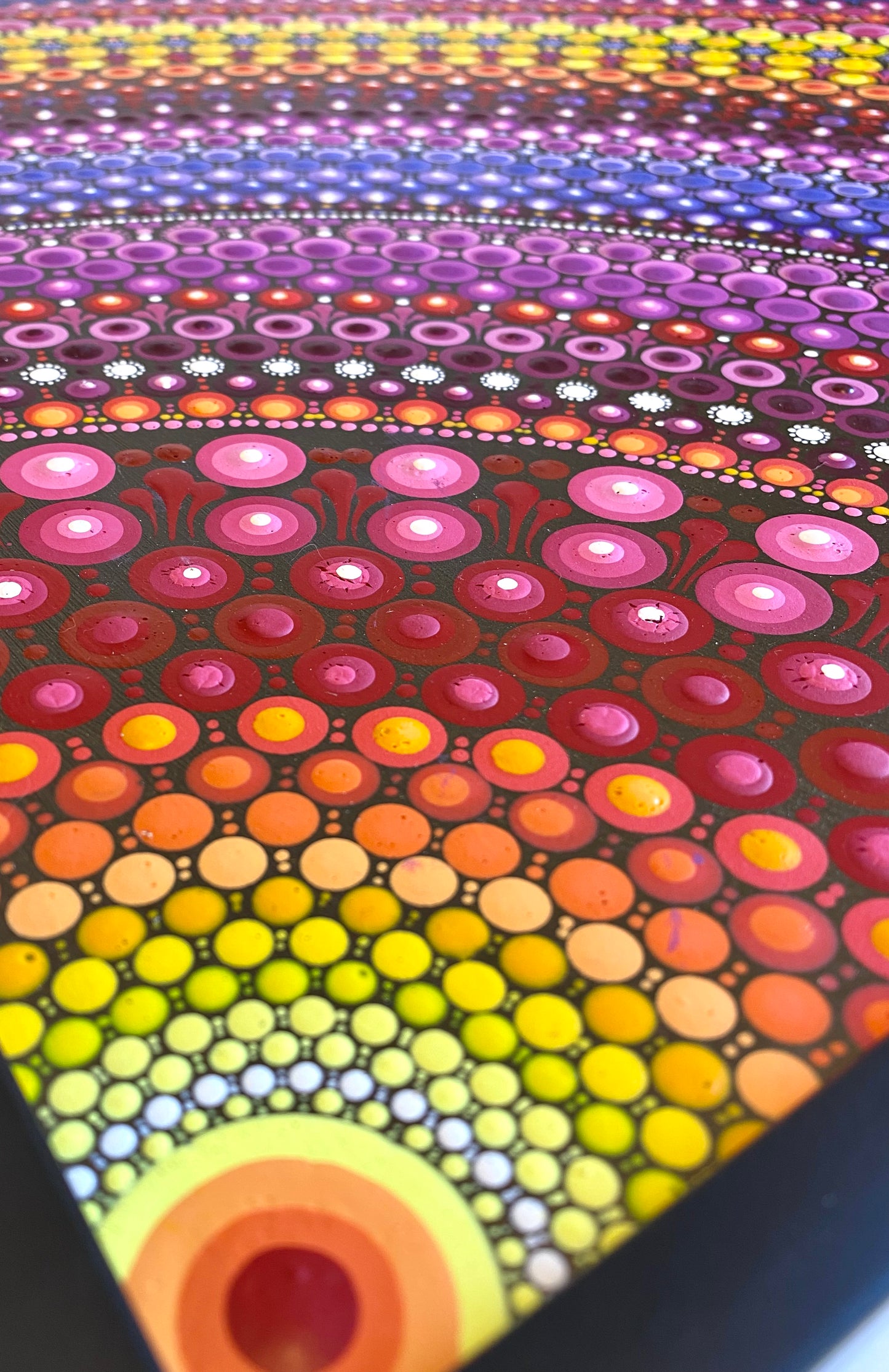 Dotart maleri i ramme 50x70 cm Zenjasworld