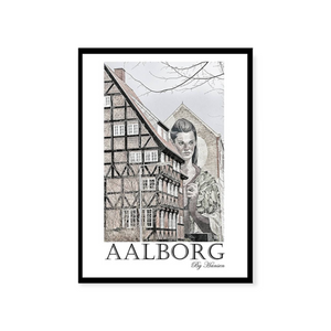 City posters - Aalborg vægmaleri Hansen posters