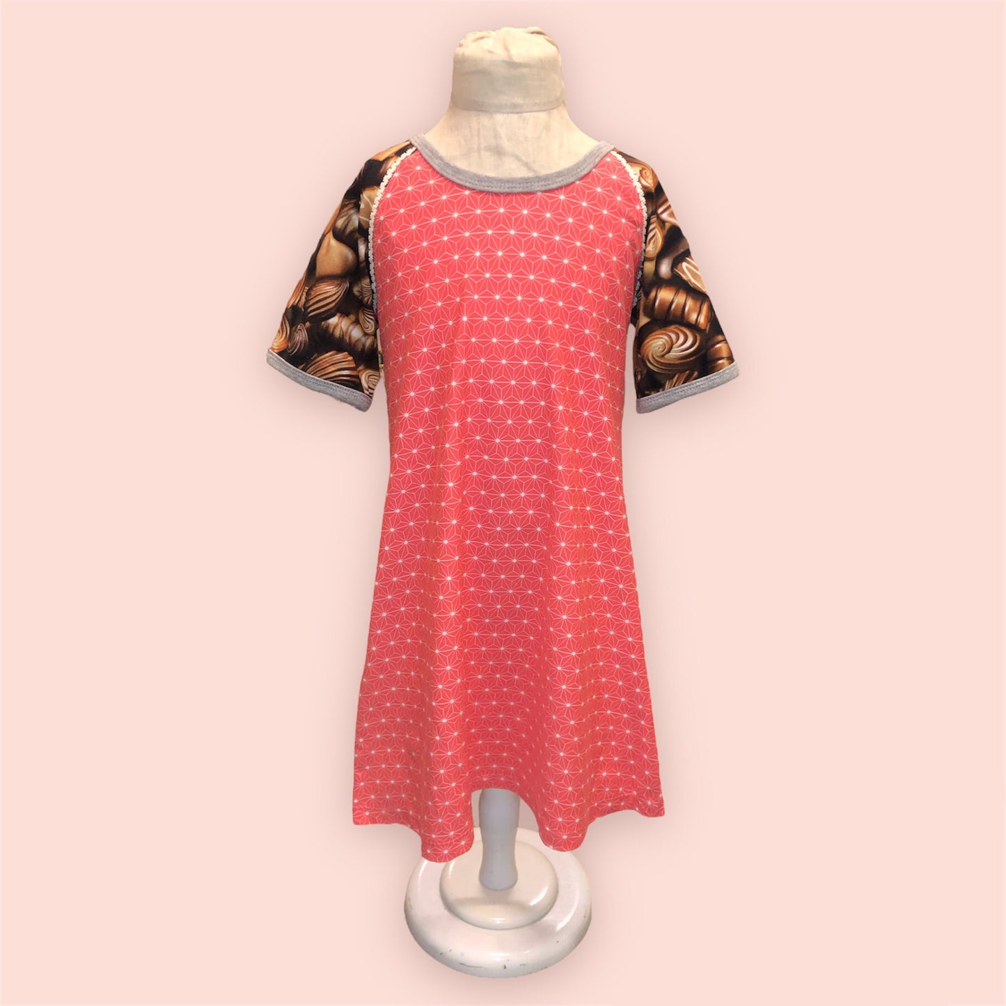 Kjole str 134 - chokoladen Aldrig2ens