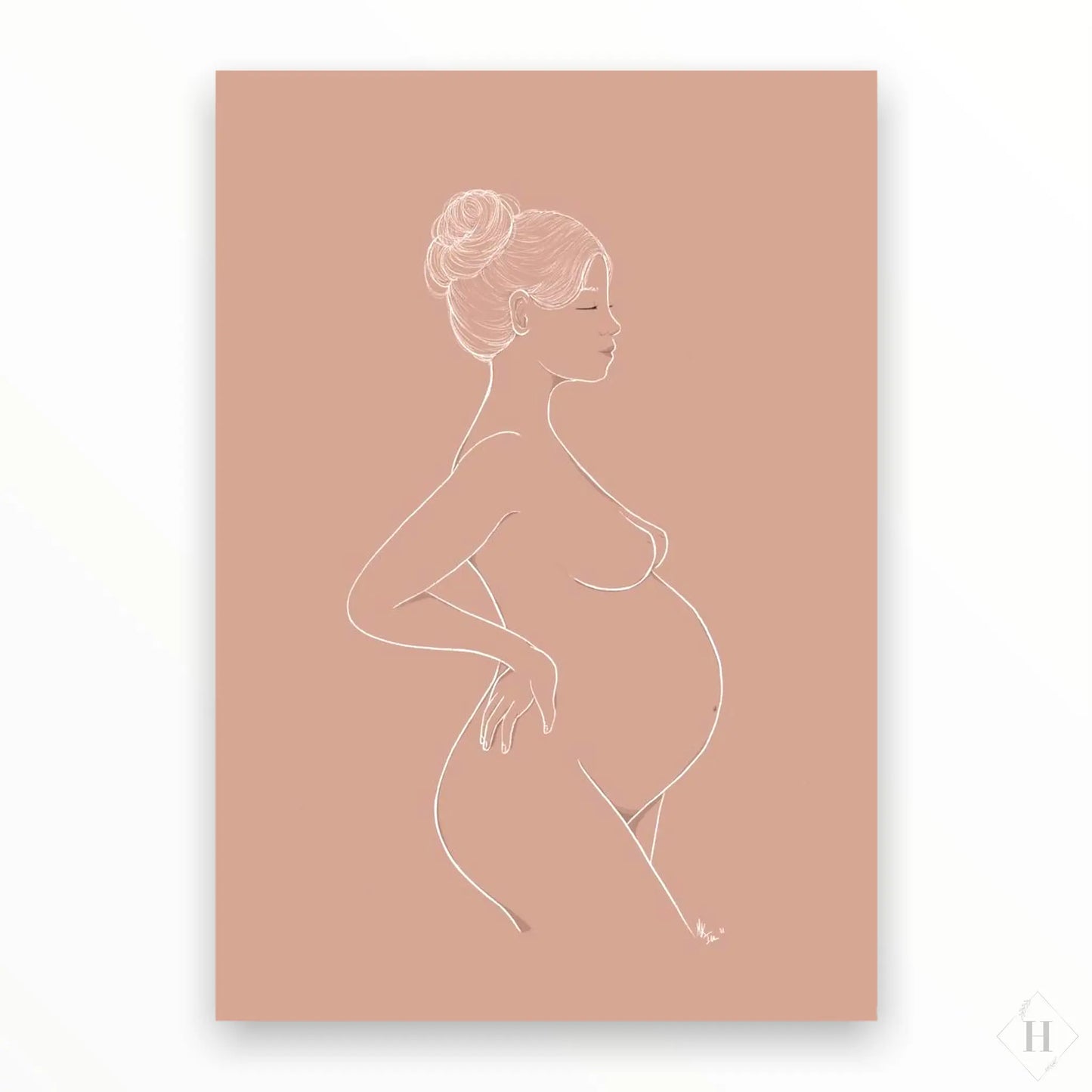 Kunstprint - Growing Mk.illu