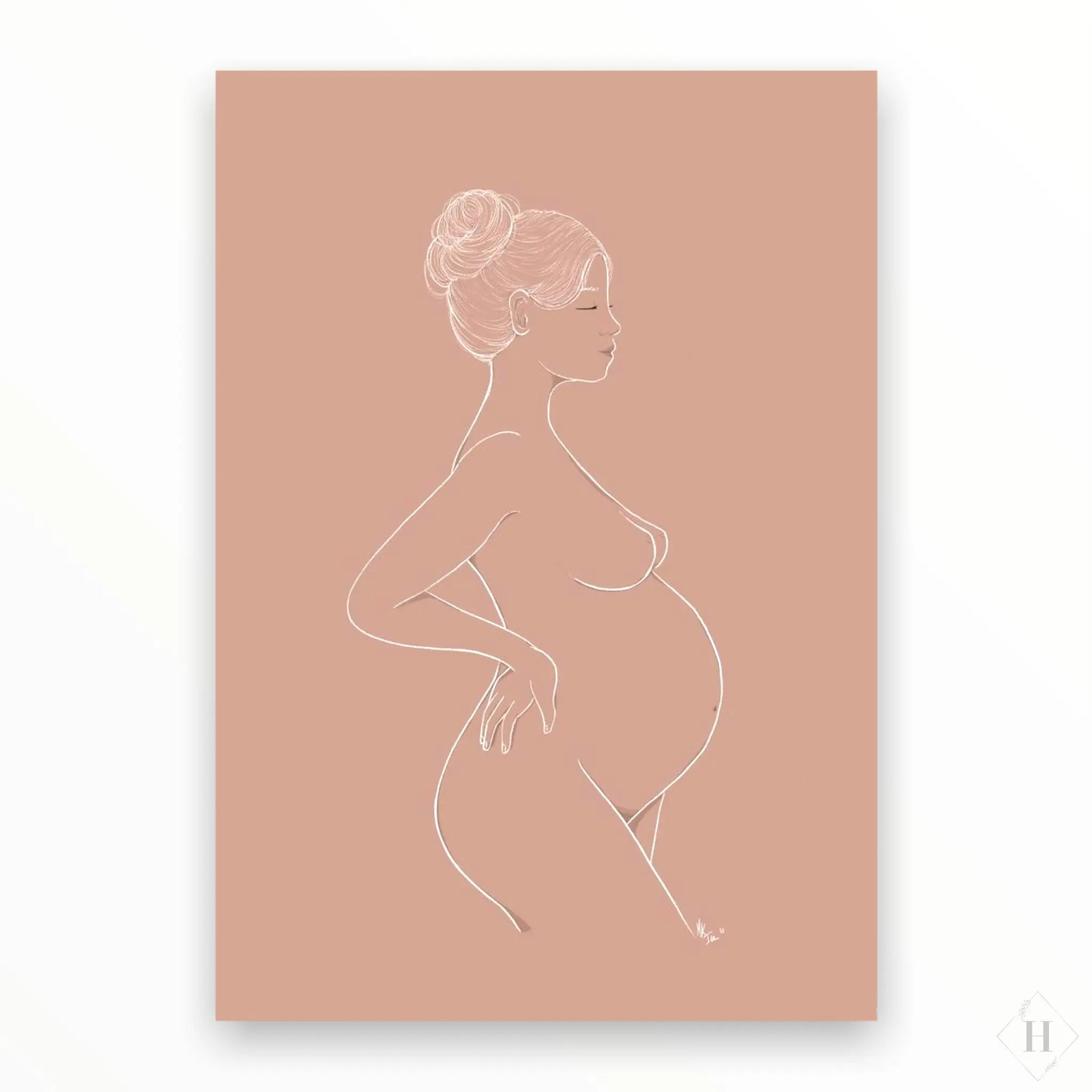 Kunstprint - Growing Mk.illu