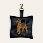 Indlæs billede til gallerivisning Taske til hunde poser - Welsh Terrier Aase Schultz
