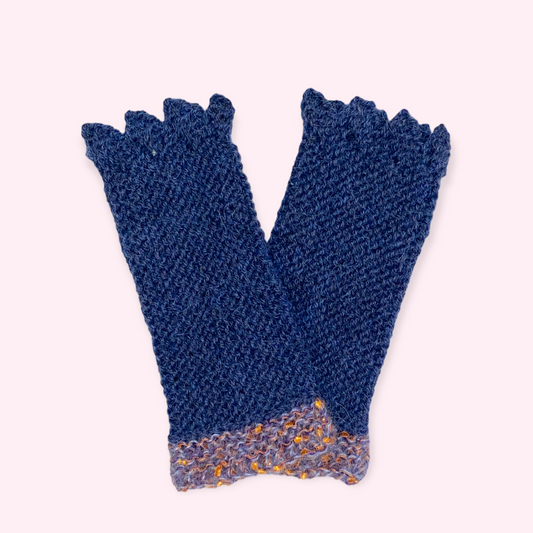 Pulsvarmere - støvet mørk blå Jo C