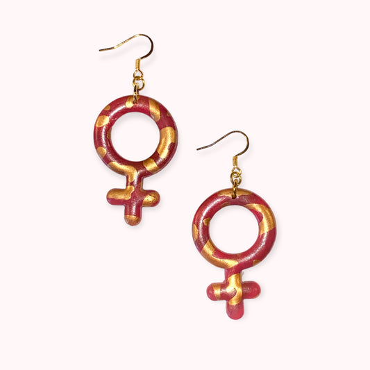 Kvindetegn med leopard pletter Øjenguf