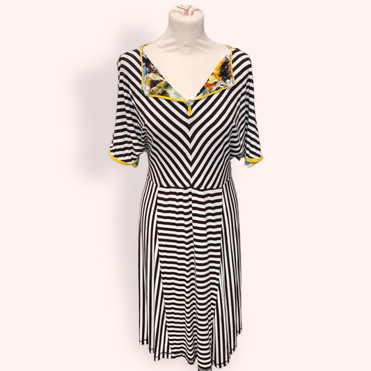 Kjole med striber Aldrig2ens