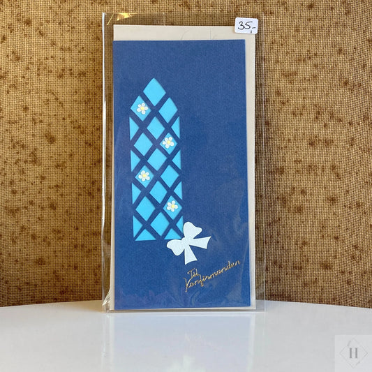 3D konfirmations kort Helle Vang