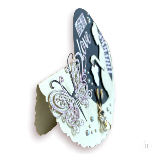 Gravid - vippekort Helle Vang