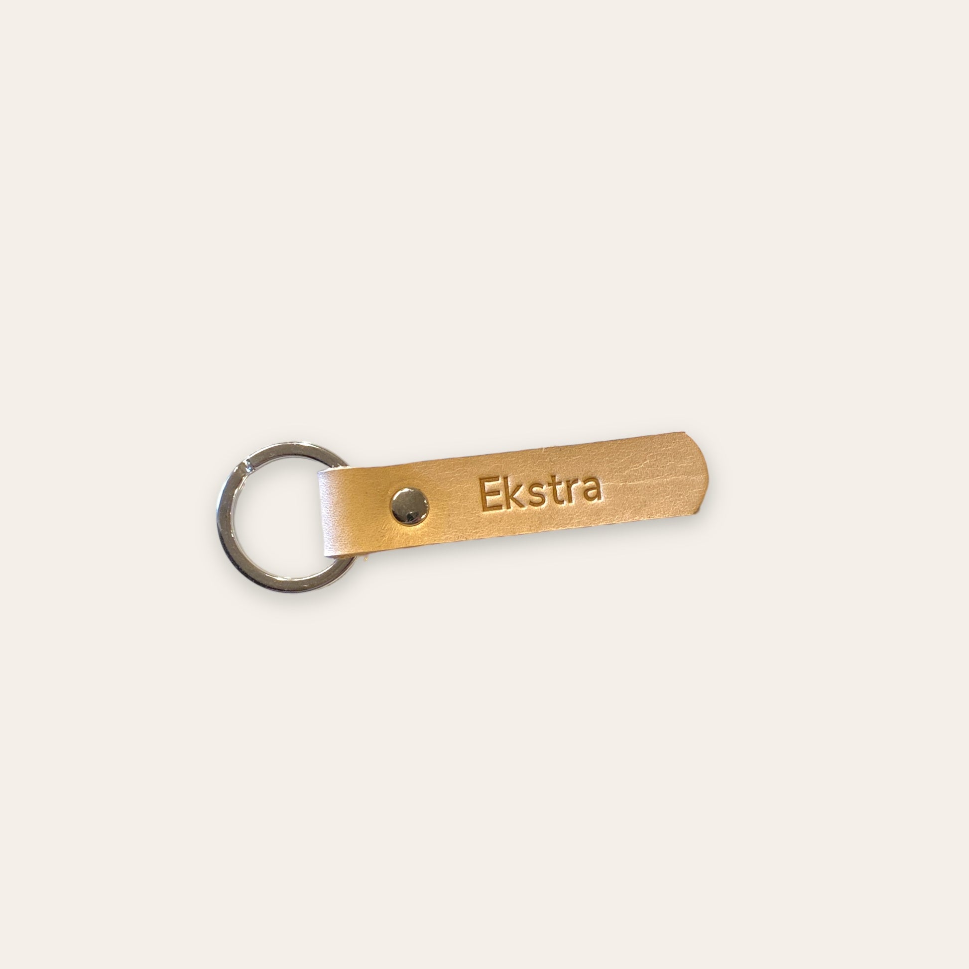 Mini nøglering læder - Ekstra (flere varianter) Unika Nord
